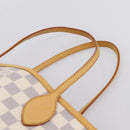LOUIS VUITTON Damier Azur Neverfull PM Tote Bag N41362 LV Auth 197274V-8