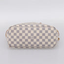 LOUIS VUITTON Damier Azur Neverfull PM Tote Bag N41362 LV Auth 197274V-5