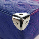 LOUIS VUITTON Taurillon Clemence Illusion Mini Soft Trunk M81219 Auth 197276SM-18
