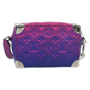 LOUIS VUITTON Taurillon Clemence Illusion Mini Soft Trunk M81219 Auth 197276SM-2