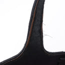 Miu Miu Matelasse Hand Bag Cotton 2way Black Gold Auth 197277-17