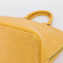 LOUIS VUITTON Epi Alma Hand Bag Yellow M52149 LV Auth 197280A-10