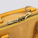 LOUIS VUITTON Epi Alma Hand Bag Yellow M52149 LV Auth 197280A-14