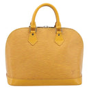 LOUIS VUITTON Epi Alma Hand Bag Yellow M52149 LV Auth 197280A-2