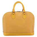 LOUIS VUITTON Epi Alma Hand Bag Yellow M52149 LV Auth 197280A-3