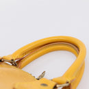 LOUIS VUITTON Epi Alma Hand Bag Yellow M52149 LV Auth 197280A-8