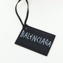 BALENCIAGA The Classic City Bag Leather 2way Black Silver 431621 Auth 197283SAM-18