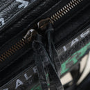 BALENCIAGA The Classic City Bag Leather 2way Black Silver 431621 Auth 197283SAM-19