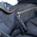 BALENCIAGA The Classic City Bag Leather 2way Black Silver 431621 Auth 197283SAM-27