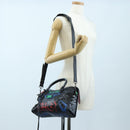 BALENCIAGA The Classic City Bag Leather 2way Black Silver 431621 Auth 197283SAM-30