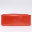 LOUIS VUITTON Vernis Bluebird Wilshire PM Bag Orenge Sunset M93644 Auth 197286-5