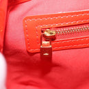 LOUIS VUITTON Vernis Bluebird Wilshire PM Bag Orenge Sunset M93644 Auth 197286-22