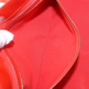 LOUIS VUITTON Vernis Bluebird Wilshire PM Bag Orenge Sunset M93644 Auth 197286-23