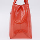 LOUIS VUITTON Vernis Bluebird Wilshire PM Bag Orenge Sunset M93644 Auth 197286-4