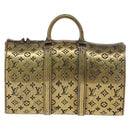 LOUIS VUITTON Monogram Keepall Motif Paper Weight metal Gold LV Auth 197289M-2
