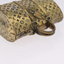 LOUIS VUITTON Monogram Keepall Motif Paper Weight metal Gold LV Auth 197289M-6