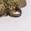 LOUIS VUITTON Monogram Keepall Motif Paper Weight metal Gold LV Auth 197289M-7