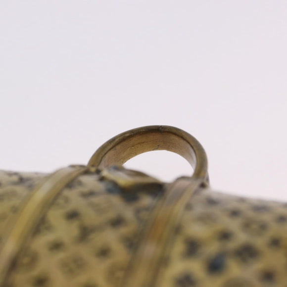 LOUIS VUITTON Monogram Keepall Motif Paper Weight metal Gold LV Auth 197289M