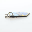 LOUIS VUITTON Damier Grafitte Porte Cles LV Alps Bag Charm M63840 Auth 197290M-10