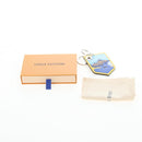 LOUIS VUITTON Damier Grafitte Porte Cles LV Alps Bag Charm M63840 Auth 197290M-12
