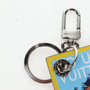 LOUIS VUITTON Damier Grafitte Porte Cles LV Alps Bag Charm M63840 Auth 197290M-6