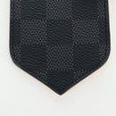 LOUIS VUITTON Damier Grafitte Porte Cles LV Alps Bag Charm M63840 Auth 197290M-8