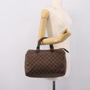 LOUIS VUITTON Damier Ebene Speedy 30 Hand Bag N41364 LV Auth 197300V-21