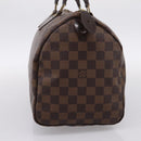 LOUIS VUITTON Damier Ebene Speedy 30 Hand Bag N41364 LV Auth 197300V-4