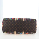 LOUIS VUITTON Takashi Murakami Keepall Bandouliere 45 Bag M14182 Auth 197301SM-5