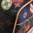 LOUIS VUITTON Takashi Murakami Keepall Bandouliere 45 Bag M14182 Auth 197301SM-19
