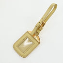 PRADA Hand Bag Canvas 2way Gold Yellow Auth 197302V-33