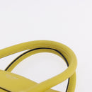 CELINE Luggage Mini Hand Bag Leather Yellow Auth 197304V-8