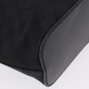 GUCCI GG Canvas Shoulder Bag Black 107752 Auth 197311V-14