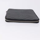 LOUIS VUITTON Damier Grafitte Document Case Portefeuille Braza LV Auth 197312M-6
