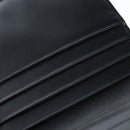PRADA Bifold Wallet Brushed leather Silver Auth 197314M-22