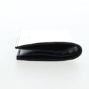 PRADA Bifold Wallet Brushed leather Silver Auth 197314M-4