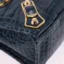 BALENCIAGA Classic Metallic Edge Mini City Leather 2way 390160 Auth 197318SAM-9