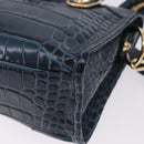BALENCIAGA Classic Metallic Edge Mini City Leather 2way 390160 Auth 197318SAM-18