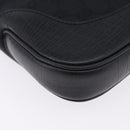 GUCCI GG Canvas Jackie Shoulder Bag Black Silver 00963 Auth 197321V-10