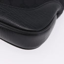 GUCCI GG Canvas Jackie Shoulder Bag Black Silver 00963 Auth 197321V-11