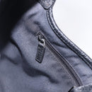 GUCCI GG Canvas Jackie Shoulder Bag Black Silver 00963 Auth 197321V-19