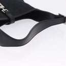 GUCCI GG Canvas Jackie Shoulder Bag Black Silver 00963 Auth 197321V-7