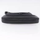 GUCCI GG Canvas Jackie Shoulder Bag Black Silver 00963 Auth 197321V-9