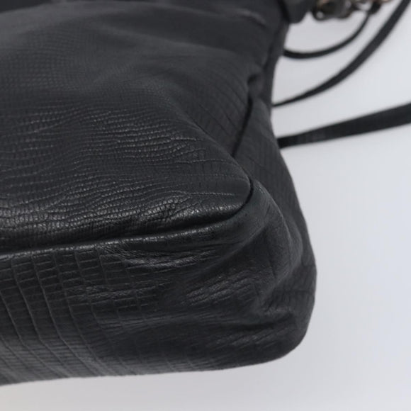 BALENCIAGA The First Hand Bag Leather 2way Black 103208 Auth 197324M