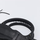 BALENCIAGA The First Hand Bag Leather 2way Black 103208 Auth 197324M-14
