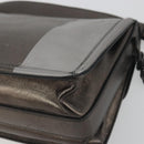 BOTTEGA VENETA Rialto Chain Shoulder Bag Leather Silver Auth 197328V-17
