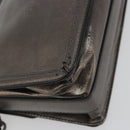 BOTTEGA VENETA Rialto Chain Shoulder Bag Leather Silver Auth 197328V-18