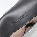BOTTEGA VENETA Rialto Chain Shoulder Bag Leather Silver Auth 197328V-21