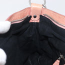 BALENCIAGA Giant The First Hand Bag Leather 2way Pink Silver 240577 Auth 197329V-23