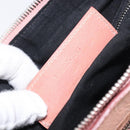 BALENCIAGA Giant The First Hand Bag Leather 2way Pink Silver 240577 Auth 197329V-12